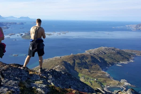 Guided Summit Day Hike to Mt. Litltind in Bodø