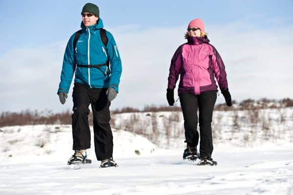 snowshoeing tour northern norway winter hiking experience